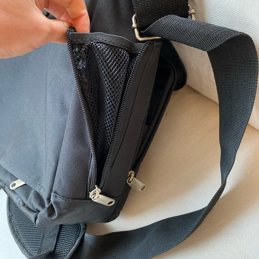 Cosmo black crossbody bag